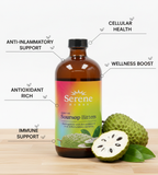 Soursop Bitters, 100% Pure Natural Organic Detox Herb 16 oz