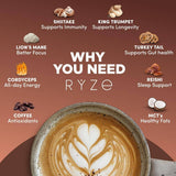 Mushroom Medium Roast Coffee with 6 Adaptogenic Mushrooms