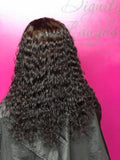 L & R Hair 10A Deep Curly 3 Bundles With Closure